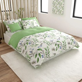 Lenjerie de bumbac KARDA alb Dimensiune lenjerie de pat: 70 x 90 cm | 140 x 200 cm