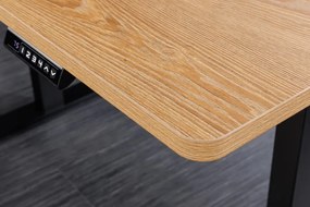 Birou cu inaltime reglabila electrica Oak Desk 120cm