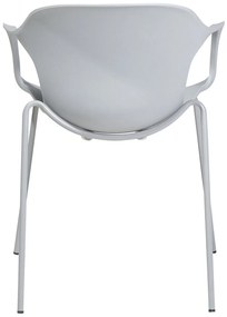 Set 2 buc. scaune pentru sufragerie Elbasan (gri deschis). 1009838