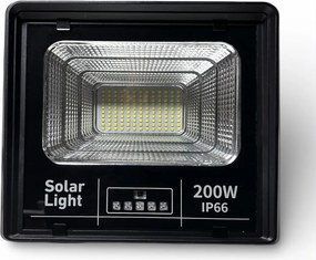 Proiector Solar 200w IP 66 cu panou solar
