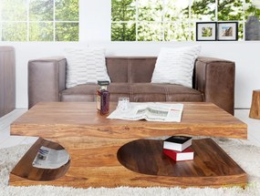 Masuta living robusta din lemn de trandafir Goa 120cm A-35898 VC