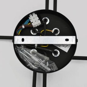 LED Lustră aplicată TUBE 6xE27/15W/230V