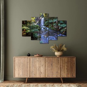 Tablou cu pădurea ploilor din Austalia (150x105 cm)