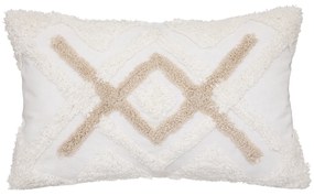 Husa de perna de culoare ivoire IVORY 30x50 cm