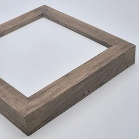 Plafonieră LED dimabilă Brilagi WOODY FRAME LED/24W/230V stejar 30x30 cm IP44 + telecomandă