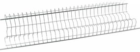Scurgator /picurator vase pentru corp de de 450 | 600 | 700 | 800 | 900 mm , otel/plastic gri (Latime corp: 800 mm)