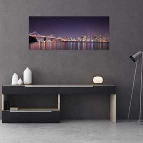 Tablou  cu privirea spre San Francisco, California (120x50 cm), în 40 de alte dimensiuni noi