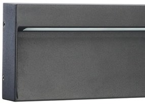 Aplica LED perete exterior ambientala IP65 KAMAL antracit 8W 4000K