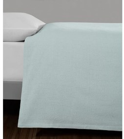 Cuvertură verde-mentă din bumbac pentru pat dublu 200x230 cm Serenity – Mijolnir