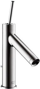Baterie lavoar baie crom cu ventil pop-up, pipa 112 mm, Hansgrohe Axor Starck 185 112 mm