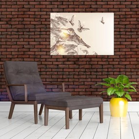 Tablou - Colibri (90x60 cm)