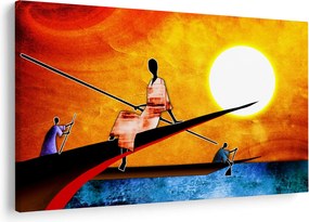 Tablou picturii epochale străveche (90x60 cm)
