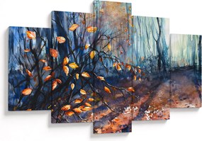 Tablou - Razele solare de toamnă (150x105 cm)