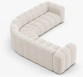 Coltar Lupine 5 locuri chenille Eden L280 cm