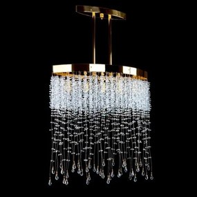 Lustra ovala Cristal Bohemia Exclusive dim.45x18cm NORICA III. CE