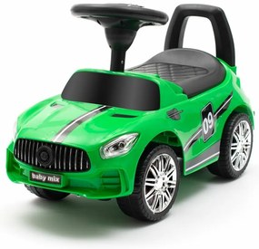 Mașinuță Baby Mix pentru copii cu sunet Racer, verde