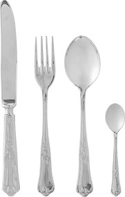 Set 4 tacamuri Tilly, argintiu, oțel inoxidabil