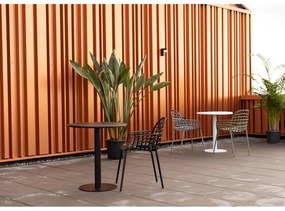 Masă de dining rotundă din metal ø 70 cm Metsu – Zuiver