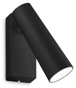 Aplica perete neagra Ideal-Lux Pipe ap- 281001