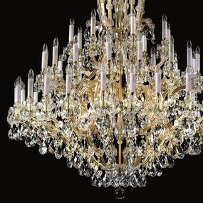 Candelabru Cristal Bohemia Exclusive 48 brate, diam.160cm MARIA TEREZIA 19 CE