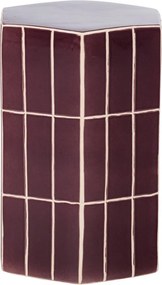 Măsuță auxiliară din ceramică 26x30 cm Plu – WOOOD