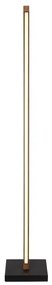 Lampadar LED design natural lemn STARLA