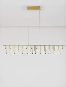 Lustra LED design ambiental deosebit Stellar L-120cm