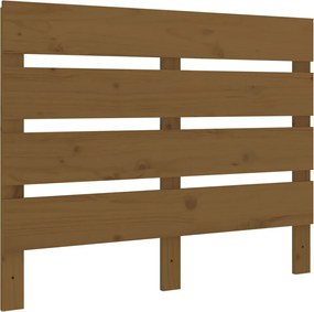 vidaXL Tăblie de pat, maro miere, 75x3x80 cm, lemn masiv de pin