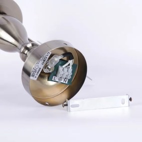 Globo 69007-3 - Plafoniera POSETS 3xE27/60W/230V