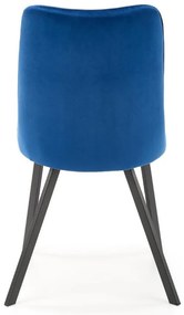 Scaun de bucaterie Nyx, albastru/negru