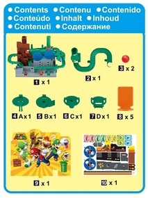 Epoch Super Mario joc de societate Adventure GameDX