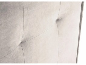 Tăblie de pat crem 180x120 cm Monica – Milo Casa