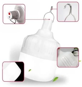 Lampă solară portabilă multifuncțională de camping cu lampă fluorescentă