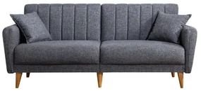 Canapea extensibilă Aqua Dark Grey