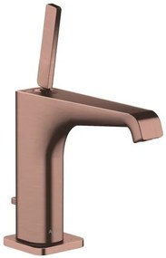 Baterie lavoar baie red gold periat cu ventil pop-up Hansgrohe Axor Citterio E Red gold periat