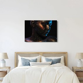Tablou strălucitor a femeii (90x60 cm)