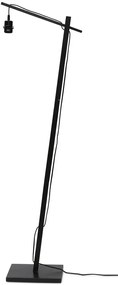 Lampa de podea eco din iuta Iguazu S 40cm, negru