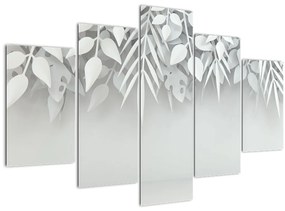 Tablou - Frunze de plasitic (150x105 cm)