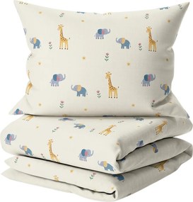 Lenjerie de pat pentru patut din bumbac Renforce LITTLE SAFARI colorat Dimensiune lenjerie de pat: 45 x 65 cm | 90 x 135 cm