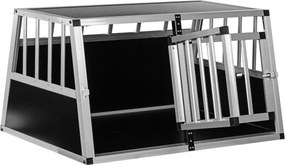 Cușcă de transport din aluminiu pentru câini 89 × 69 × 50 cm