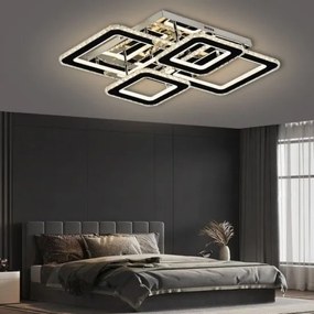 Lustra LED Cu Telecomanda, Elit's Cristal, Esn 2952-2-2F, 200w
