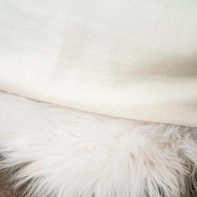 Lenjerie de pătuț din muselină pentru copii 4HomeCream, 100 x 135 cm, 40 x 60 cm