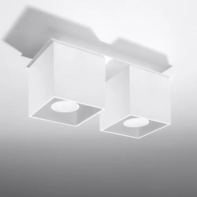 Plafonieră QUAD 2 2xGU10/40W/230V alb
