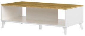 Masă de cafea Barilus 41 (nuc american byant + alb). 1068105