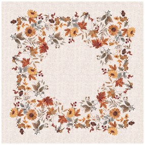 Set de 4 șervețele de masă „Flori de toamnă”, 35 x 45 cm
