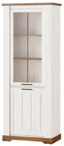 Vitrină Cantaro 10 (pin andersen + stejar stirling). 1068110