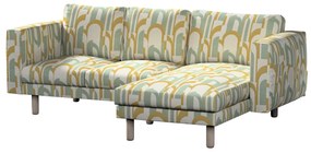 Husă pentru canapeaua Norsborg cu 3 locuri și șezlong Norsborg