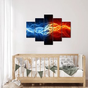 Tablou cu tensiunea de curent (150x105 cm)