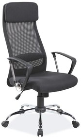 Scaun de birou Zoom, negru