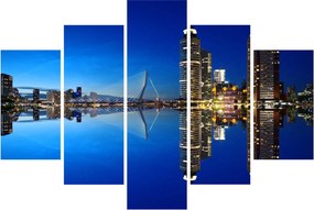Tablou - Rotterdam nocturn (150x105 cm)